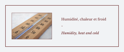 Humidity, heat and cold