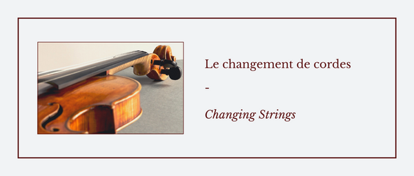 Changing strings