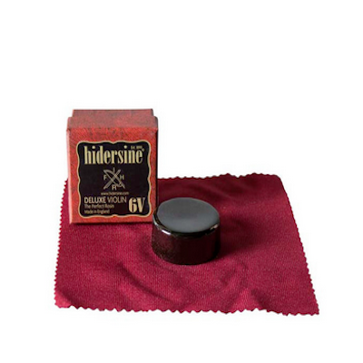Colophane Hidersine 6B Pour Contrebasse - Naturelle, Noir - Qualité Pro 130 Ans